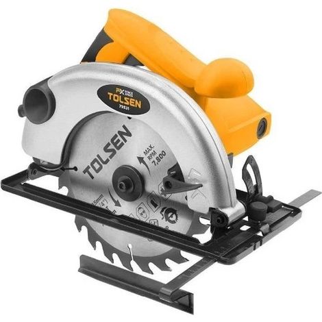 Tolsen 1300W Handkreissäge mit 185 mm Sägeblatt