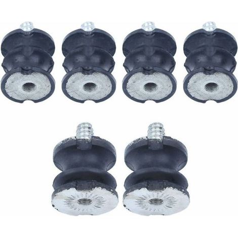 Supports De Tampon Isolants - Pour Scies À Chaîne Husqvarna 268 272 266 272XP Jonsered 625 630 670 - Lot De 6 Pièces (1/4)