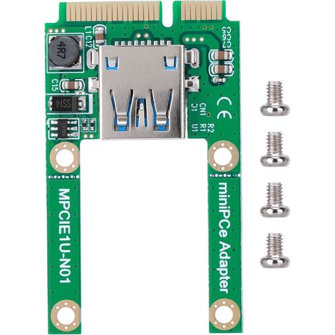 Carte de conversion mSATA vers USB, adaptateur mini PCI-E en USB 2.0 pour disque SSD