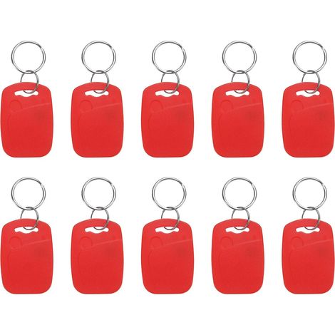 10 Pcs 13.56MHz UID Clonables Et Réinscriptibles Badges Intelligents, Rectangle Clone IC Badge Tags Cartes Intelligentes Vierges Clé Classique 1K pour Système De Contrôle D'Accès (1/5)