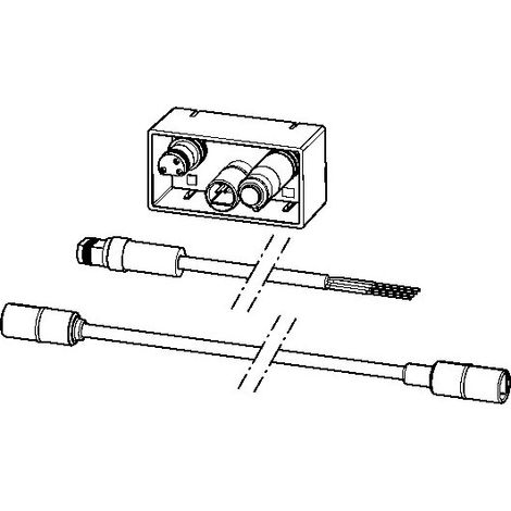 Viega AquaVip Interface CAN 9120.6 für Duscheinheit elektronisch, 24V, Polycarbonat (1/2)