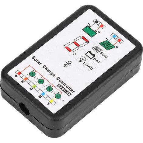 6V 12V PWM Solar Charge Controller Holder for Lithium and NiMH Batteries (1/5)