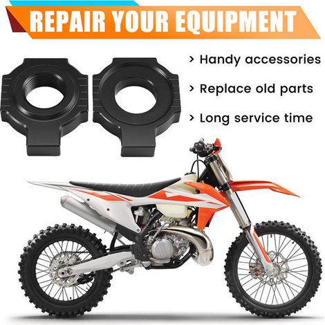 Adjustable rear swingarm bracket for KTM XC-W XCF-W EXCF EXC 525 520 motorcycles. (1/4)