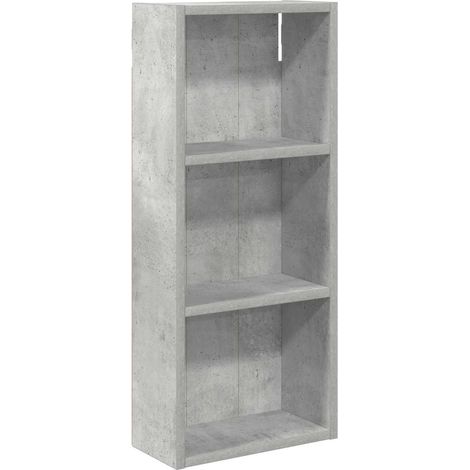 Armario de pared para baño Gris Concreto 30 x 14 x 70 cm vidaXL