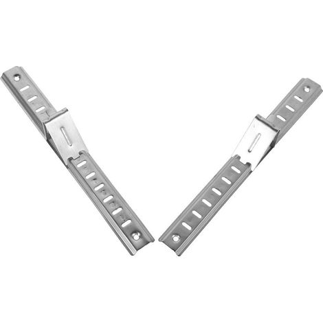 Kühlschrank Zubehör Hardware Edelstahl 2 Stück 20cm Regalhalter für Gefrierschrank mit (1/5)