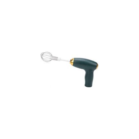 Batteur à Main Fil Fouet électrique Portable Rechargeable par USB Parfait pour Mélanger, Cuire et Cuisiner Vert (GREEN)