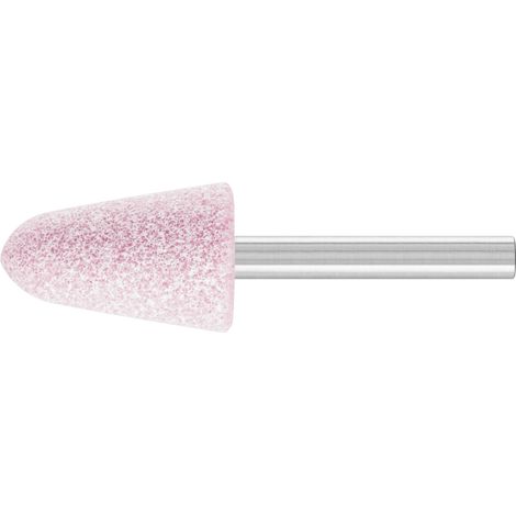 PFERD TOOLS STEEL EDGE Schleifstift Kegel Ø 20x32 mm Schaft-Ø 6 mm A60 für Stahl- und Stahlguss 10 Stk (1/4)