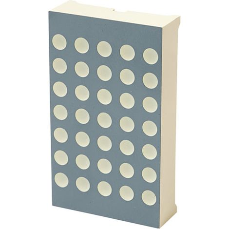 Kingbright TC12-11EWA 7-Segment-Anzeige  Rot  (L x B x H) 22.9 x 8 x 39 mm