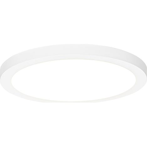 Surface-Mounted or Recessed Spotlight White 30 cm incl. LED 3-Step Dim to Warm - Trans