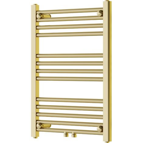Mexen Mars radiateur de salle de bains 700 x 500 mm, 224 W, doré - W110-0700-500-00-50