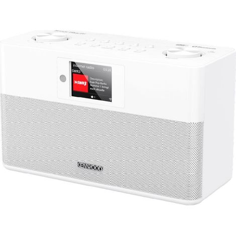 Micro-système - KENWOOD - CRST100SW - DAB+ - Bluetooth - USB - Blanc (1/2)