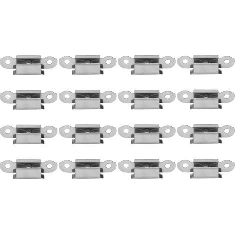 16Pcs 3D Printer Hot Bed Clips Glass Platform Fix Clamp Accessories for Creality Ender 3 (1/5)