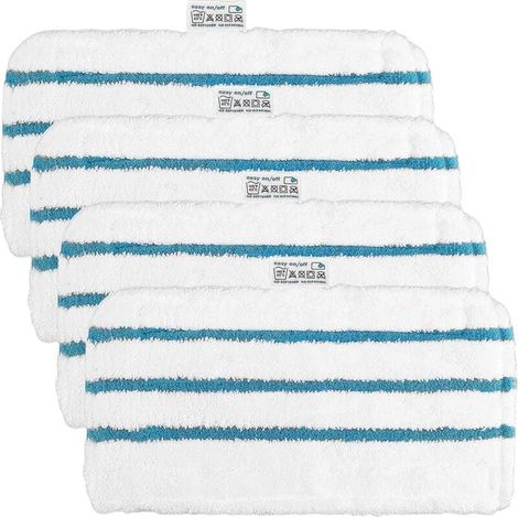 4 Lingettes pour Black et Decker Balais Vapeur FSMP20 Steam Mop pour Black Decker FSM1630, FSM1616, FSMH13E5, FSM1321, FSM1605 (1/4)