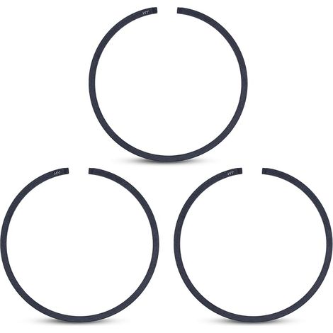 3Pcs / lot 46mm x 1.5mm Piston Anneau pour Husqvarna 55 Rancher 257 357 XP 357XP Pièces de rechange pour tronçonneuse (1/5)