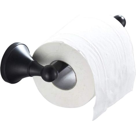 Brass Toilet Paper Holder, Wall Mounted Toilet Paper Roll Holder for Bathroom, Oil Rubbed Bronze (1/4)