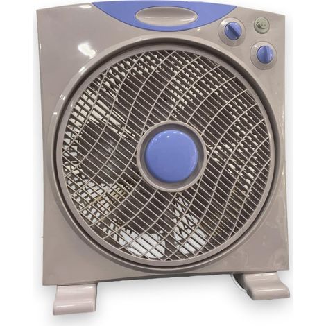 Ventilatore box 40W con griglia rotante e timer regolabile (1/3)