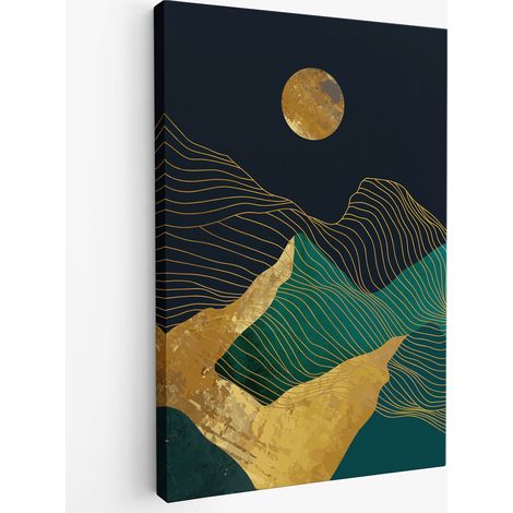 Tableau toile - Paysage Abstrait (1/2)