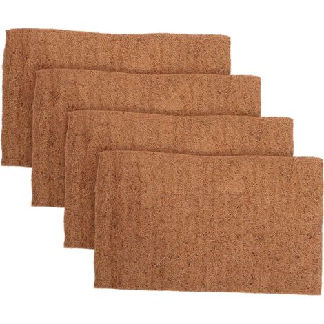 4 Pièces Tapis De Nidification En Fibre Naturelle Réutilisable Pour Poules Nichoir Et Lits Pour Petits Animaux Pour Pondre Des Œufs (1/5)