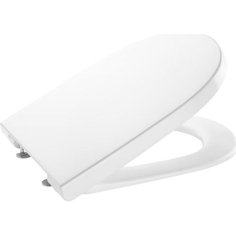 Abattant et couvercle de toilette compact ROUND THE GAP - ROCA