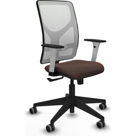 Chaise de bureau piqueras y crespo Motilla blanc support lombaire (1/2)