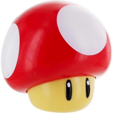 Lampe champignon Super Mario avec veilleuse sonore, un cadeau incontournable (1/5)