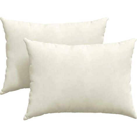 Maison Exclusive - Sofakissen 2 Stück Creme 70 x 50 cm Cordstoff
