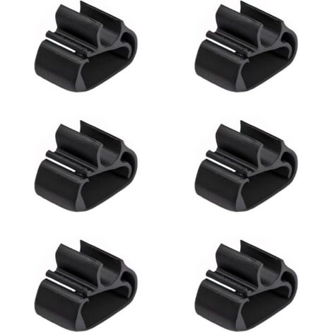 6 clips de fixation renforcés pour bras d'essuie-glace pour Peugeot 4008, 5008 et Citroën C5 - Connecteurs de balais d'essuie-glace, tuyau, accessoires, tuyau de lave-glace, entretien, remplacement (1/4)