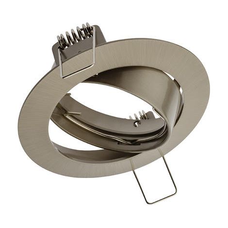 Spot de plafond Porto-K IP20 rond en acier inoxydable Z REG - V-PRAN5-02