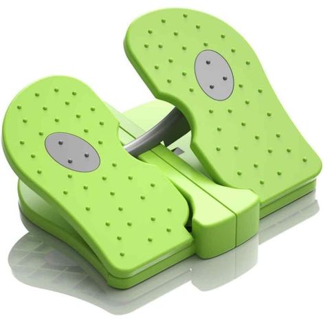 Équipement de fitness à la maison, Stepper, Mini petite machine d'exercice, pédale de pied, vert, polyvalent et pratique (1/5)