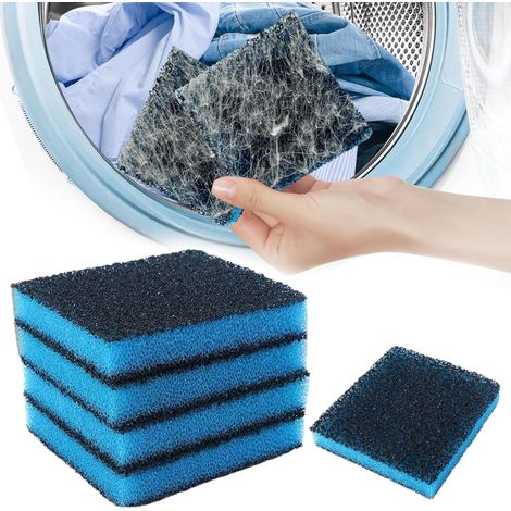 Boule anti-poils pour machine à laver, attrape-poils réutilisable pour animaux de compagnie (chats et chiens), éponge de lavage pour vêtements et linge de lit (1/5)