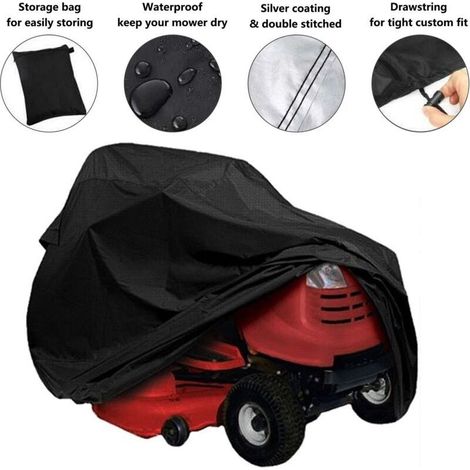 Housse imperméable pour tondeuse autoportée - Housse de protection pour tracteur de jardin,XL(183137117CM) (1/5)