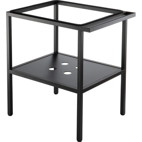 Deante CST X50B consola de baño negro satinado