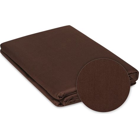 Juego de ropa de cama de satén 140x200 Colección Marrón Dorado + Funda de almohada 40x40 (1/5)