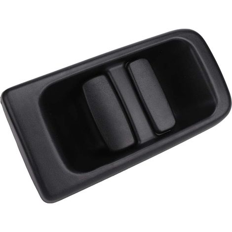 Lntyq Pour poignée porte extérieure master 2 pour poignee porte laterale droite master 2 Poignée de Porte en Plastique ABS Noir Côté Droit Poignée de Porte Extérieure Extérieure Adaptée 7700352420