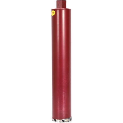 63-112 mm 450 mm Couronne de forage diamantée pour béton armé M22 Drill Bit Couronne de forage diamantée avec segment turbo Premium Turbo Speed pour carotteuse (76 mm) (1/5)