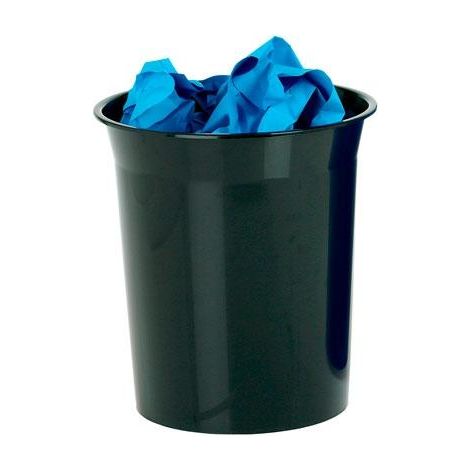 Archivo 2000 827082 - Papelera 14 L, color negro