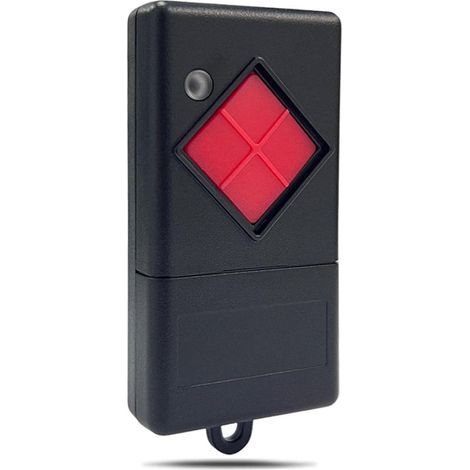 Télécommande d'ouverture de porte de garage - 1 pièce - 40,685 MHz - Compatible avec Dicket MAHS40, MAHS40-01, MAHS40-04 - 40 MHz - Télécommande 1 canal - Bouton rouge (1/5)