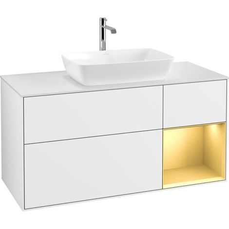 Villeroy & Boch F831HFGF Meuble sous lavabo Finion F83 (1/2)