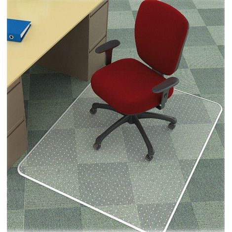 Q Connect Alfombra protectora transparente 150 x 120 cm
