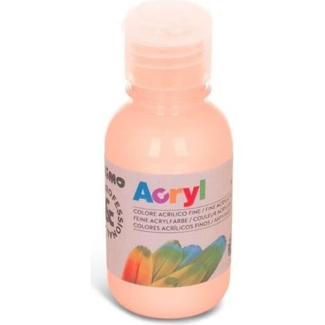 Primo - Couleur Acrylique Flacon 125 ml - Rose Abricot