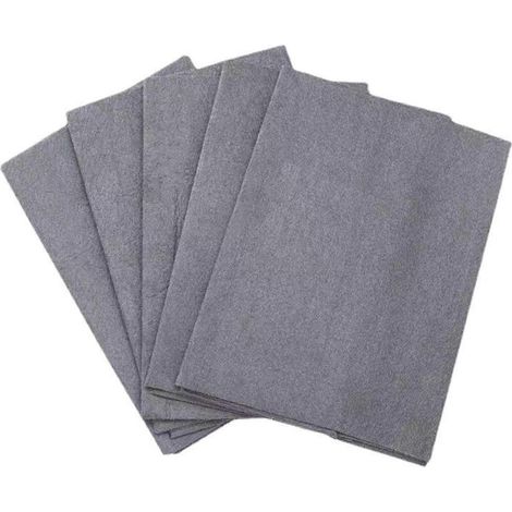Confezione da 10 panni magici per la pulizia, spessi, in microfibra, da 30 cm, portatili, senza aloni, riutilizzabili per finestre, vetri e auto. (1/5)