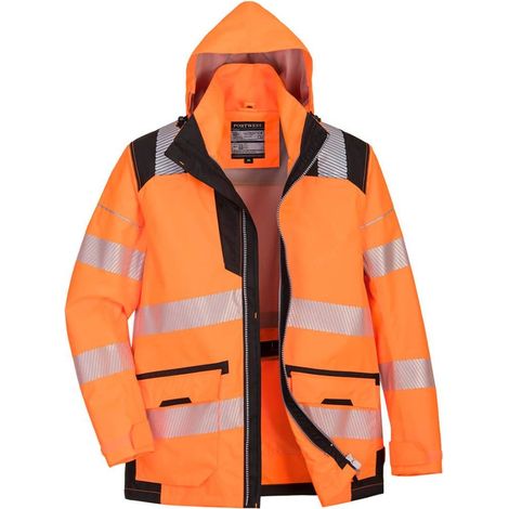 Parka alta visibilità 5-in-1 PORTWEST PW3 Arancione 4XL