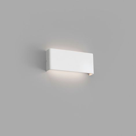 Nash Lampada Da Parete Bianca 8W 3000K Marca Faro