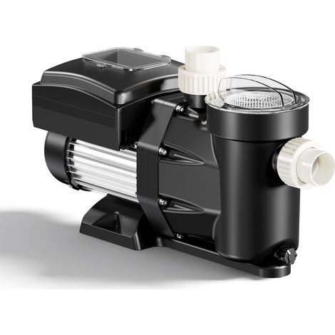 XPOtool Pompa piscina per ricircolo con velocità regolabile 1500W 33600l/h 18m Pompa di circolazione