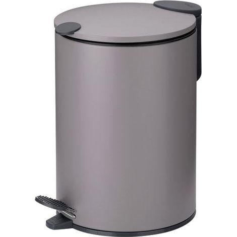 Cestino a pedale Kela Line grigio chiaro 3 litri