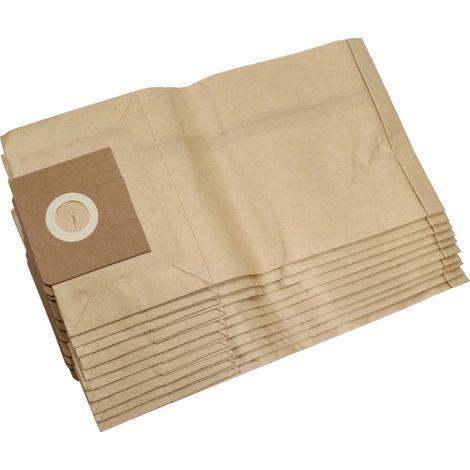 Lot de 10 sacs en papier pour aspirateur Kärcher NT 35/1 Eco/TE, NT 351 Eco/Profi/HO, NT 361 – Accessoire multi-usages (1/4)