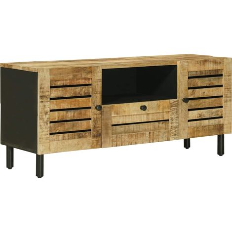 Storage Cabinets Natural 105 x 33 x 46 cm Solid Mango Wood vidaXL (1/5)