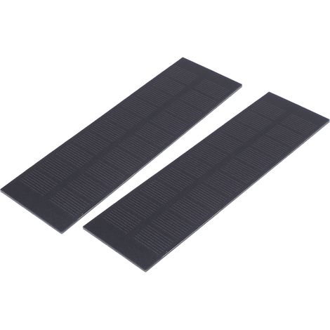 Lot de 2 panneaux solaires 1W 5V en silicium monocristallin pour mini projets domestiques et éclairage de jardin (1/5)