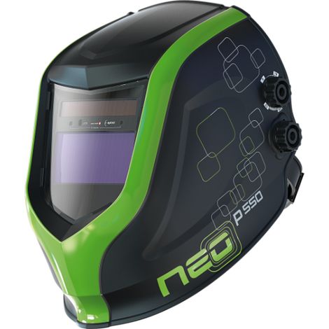 Casque de protection automatique contre la transpiration de la tête - neo p550 vert - TC (1007.011)