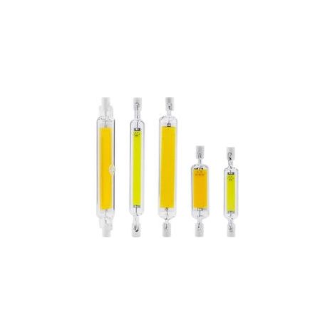 R7S LED COB, Lumière De Prise Horizontale, Projecteur, 5W / 10W / 20W, 78Mm / 118Mm, Lumière À Double Extrémité, Lampe Aux Halogénures Métalliques De Remplacement,Warm,20w 118mm H293 (1/5)